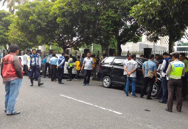 Antar Supir di Pekanbaru, Nyaris Bentrok